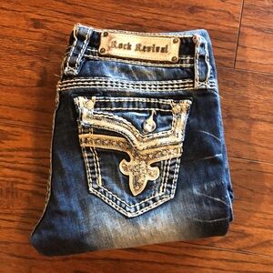 Rock Revival Kai bootcut women’s jeans size 27